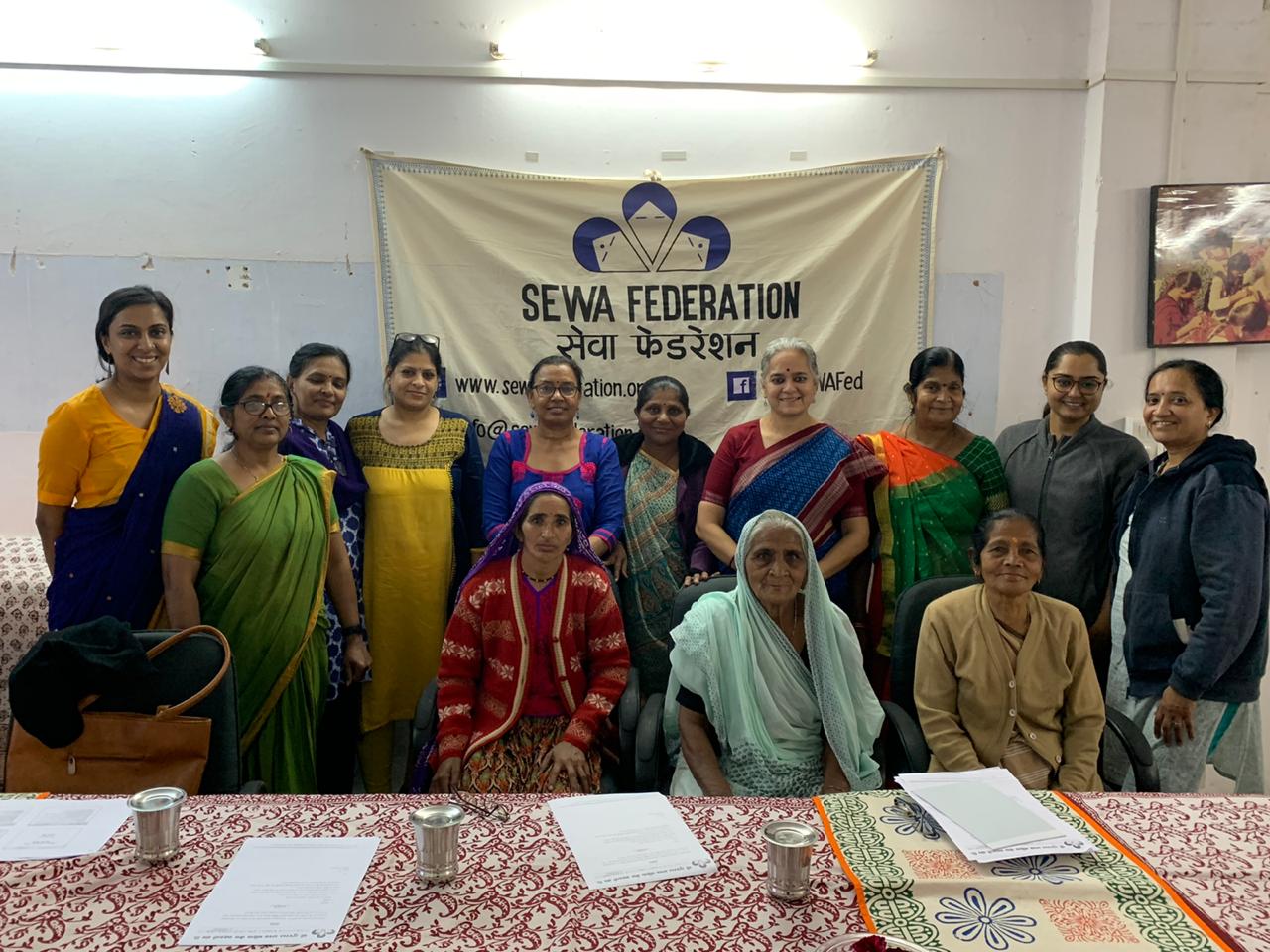 Board of Directors meets for plan and action! SEWA Cooperative Federation