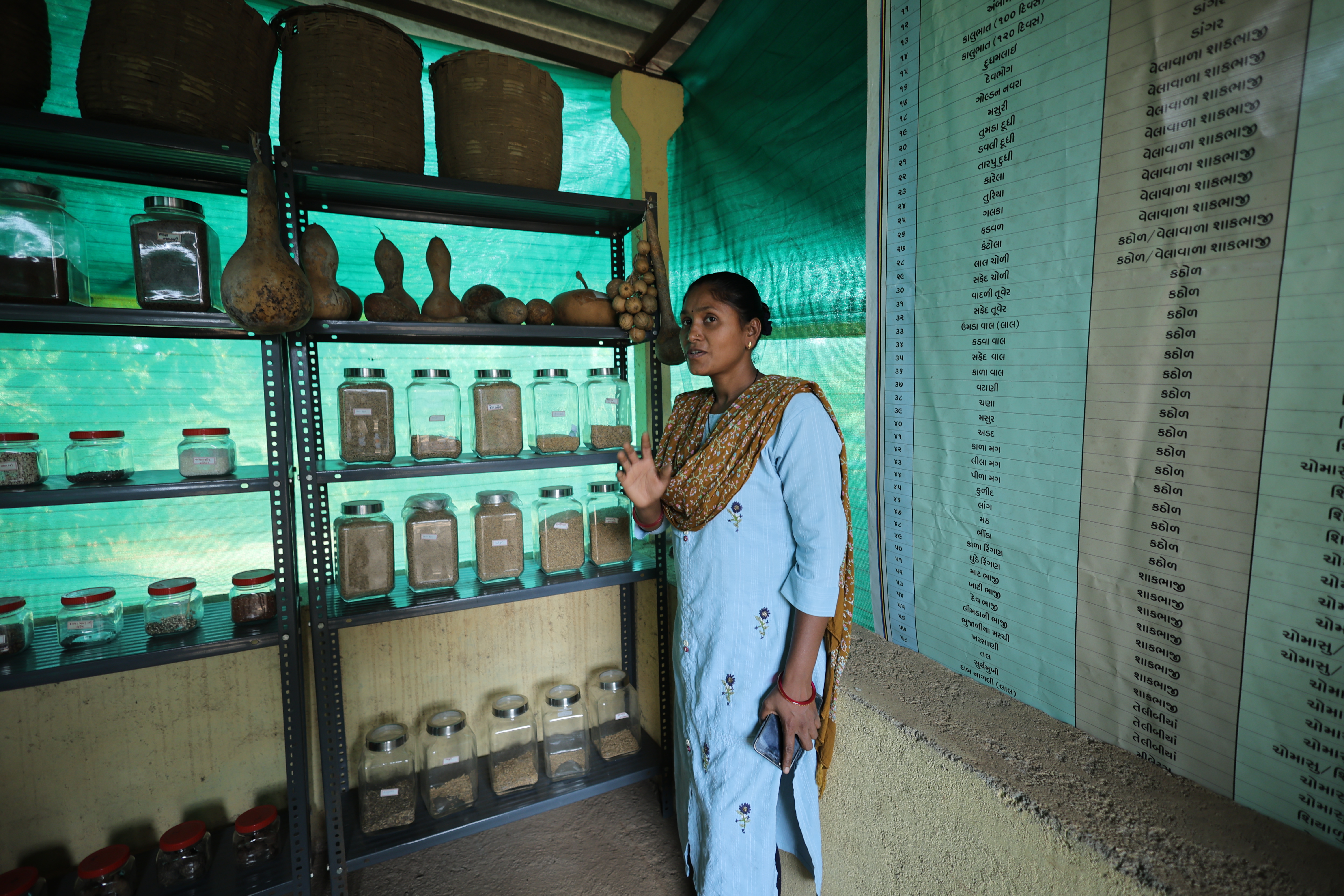 Seed bank initiative by Ujjas Women Farmer Collective